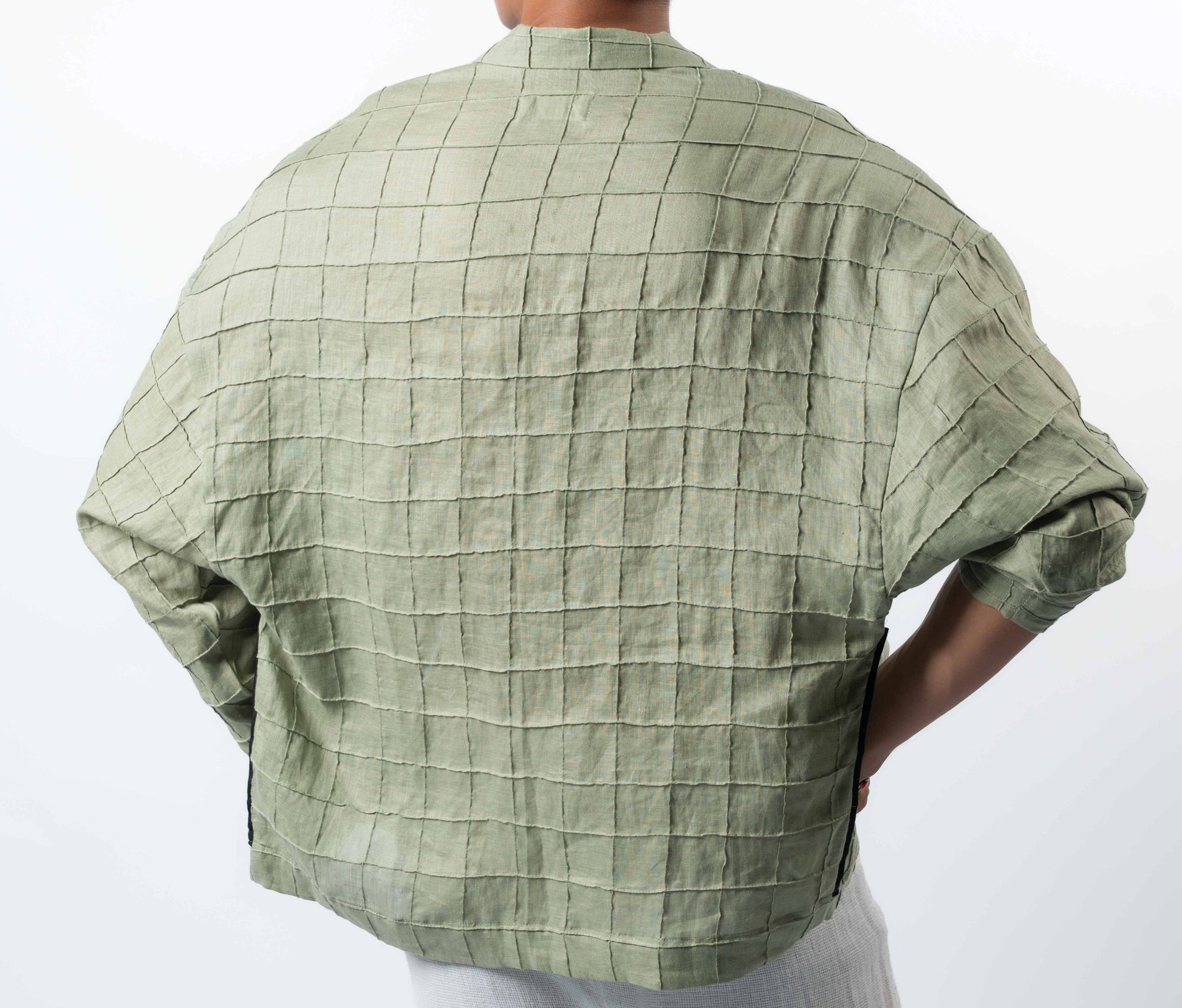 CROSSWIND LINEN JACKET
