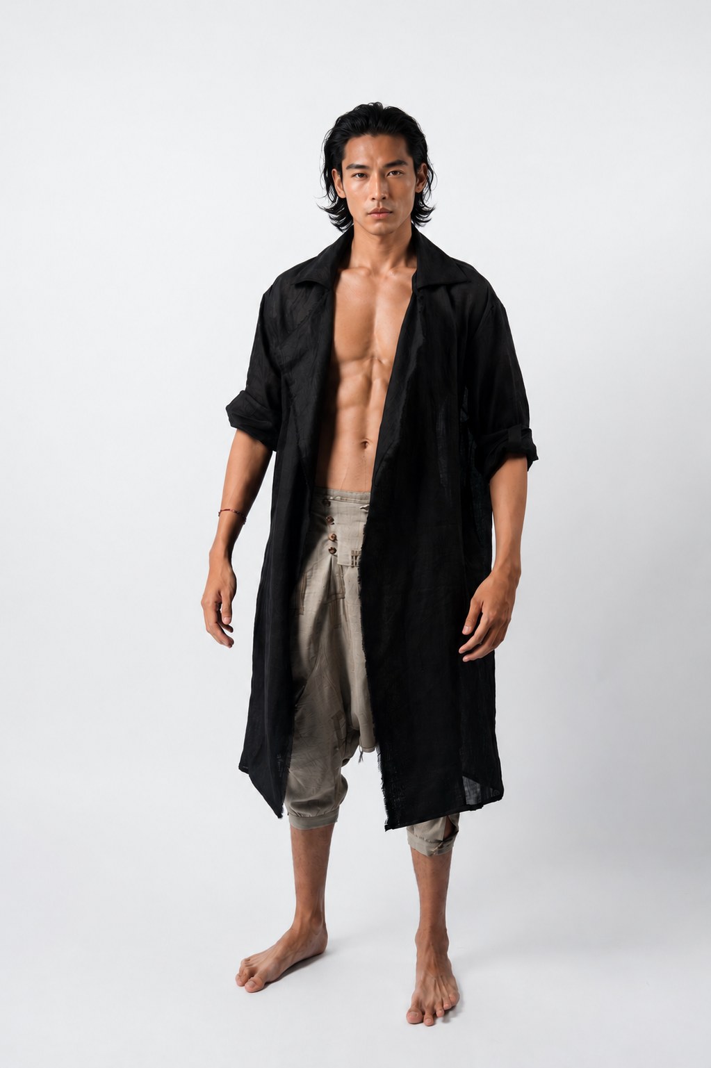 BESAKIH LINEN COAT