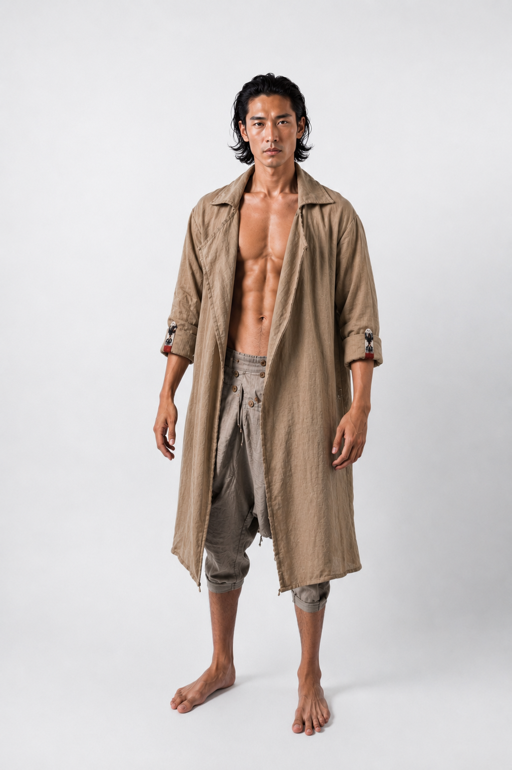 BESAKIH LINEN COAT