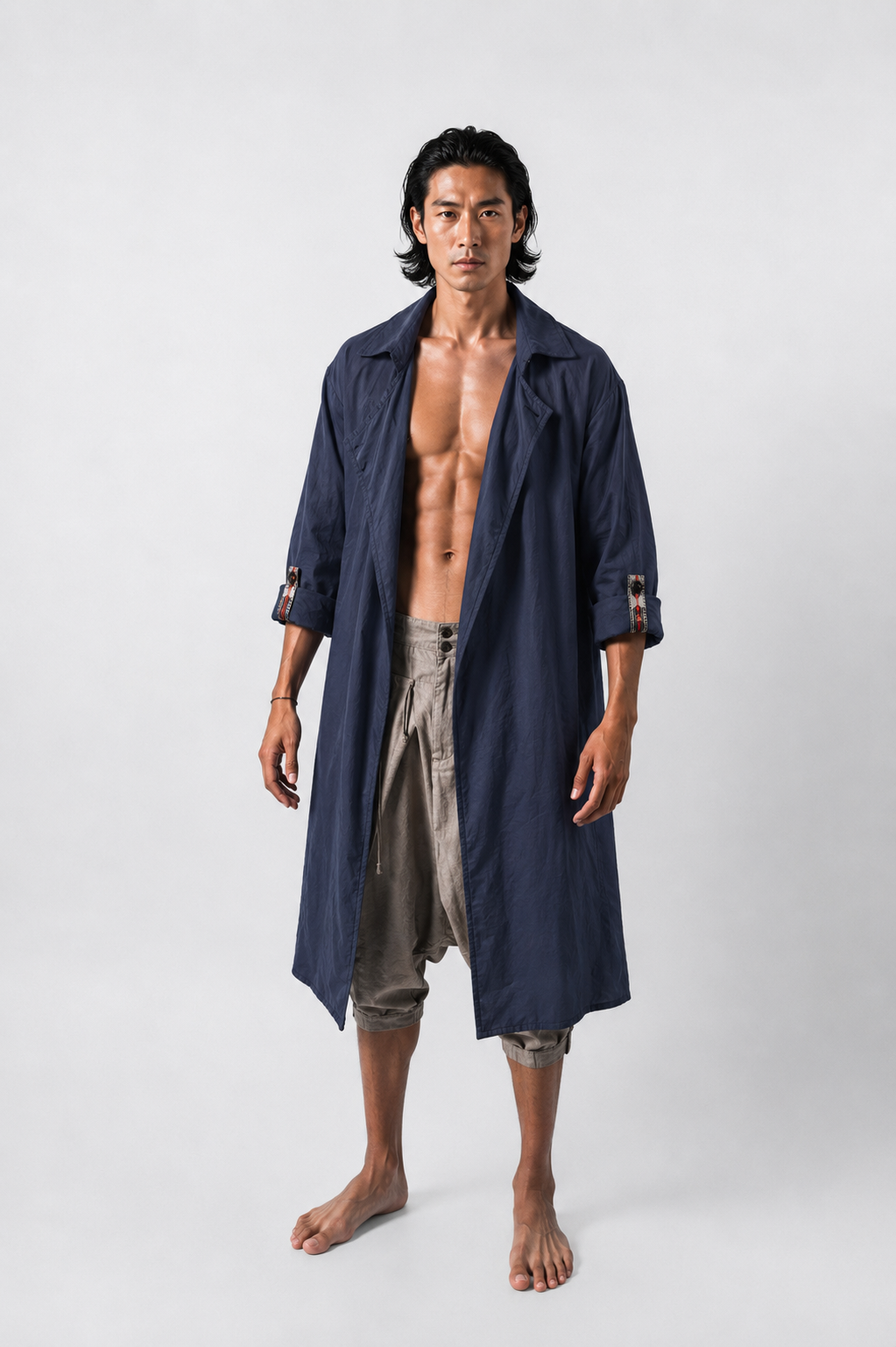 BESAKIH LINEN COAT