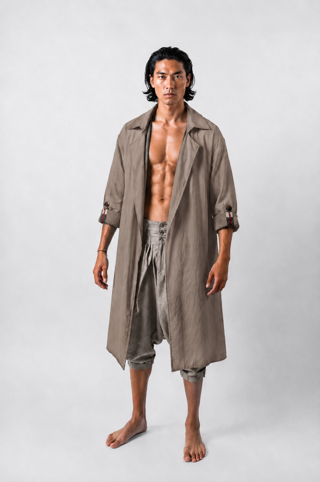 BESAKIH LINEN COAT