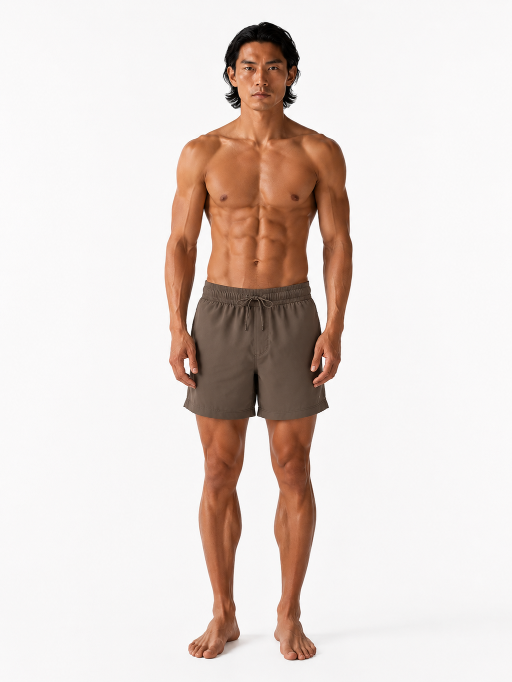 SUDAMALA RAYON LINEN SLUB SHORT