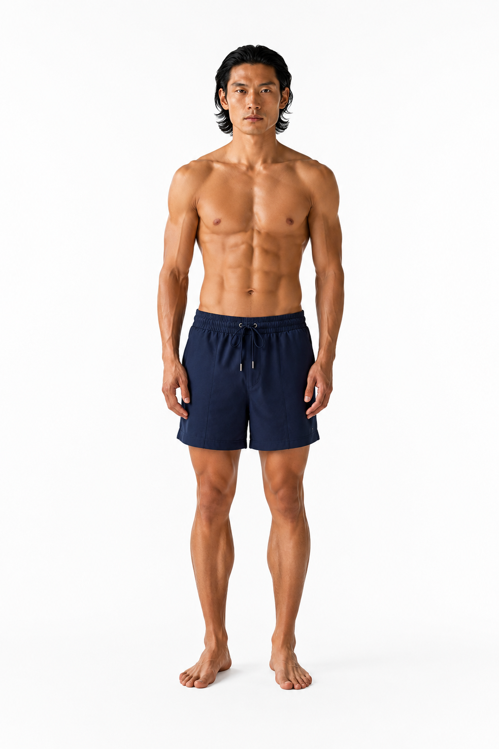 SUDAMALA RAYON LINEN SLUB SHORT