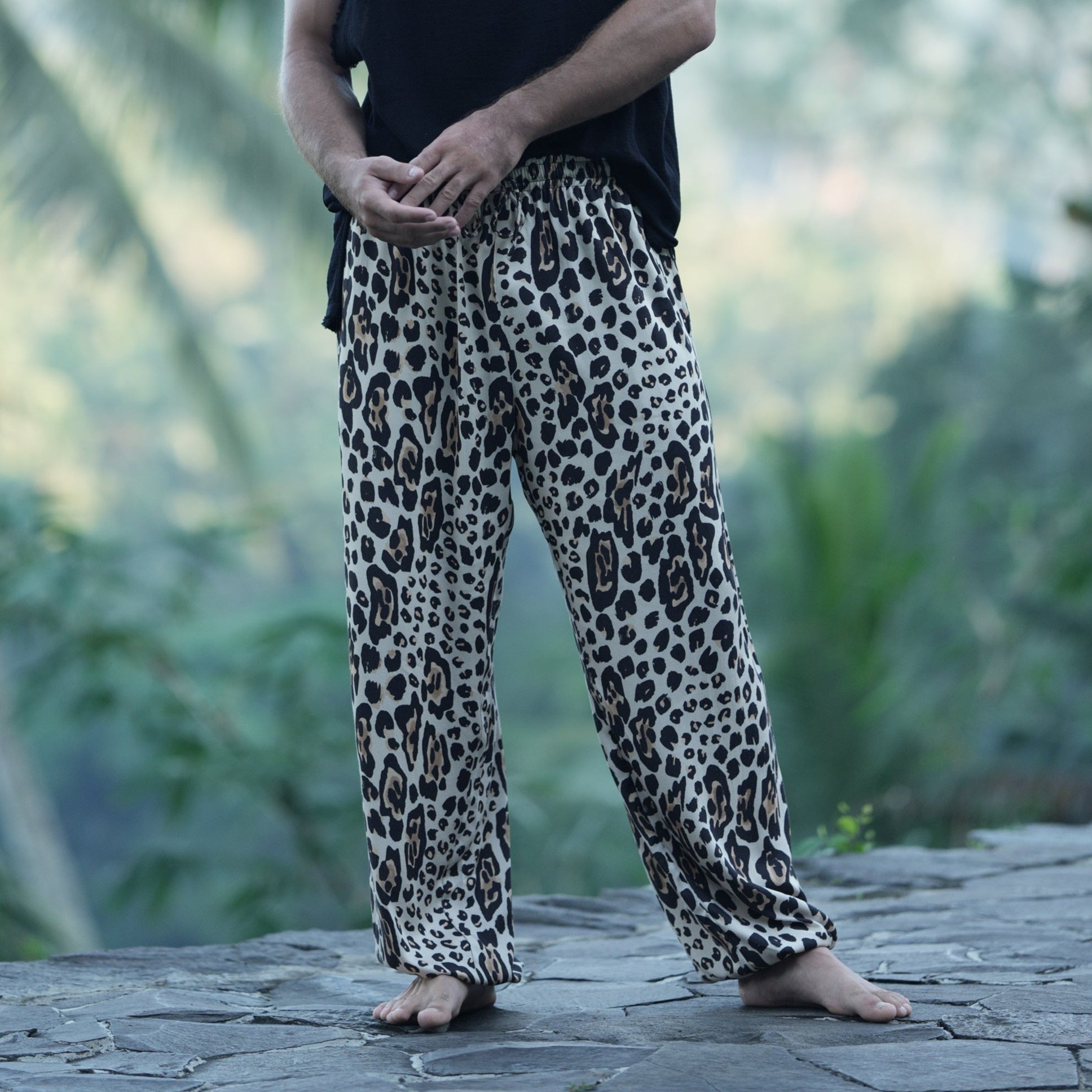 LEOPARD MEN'S PANTS