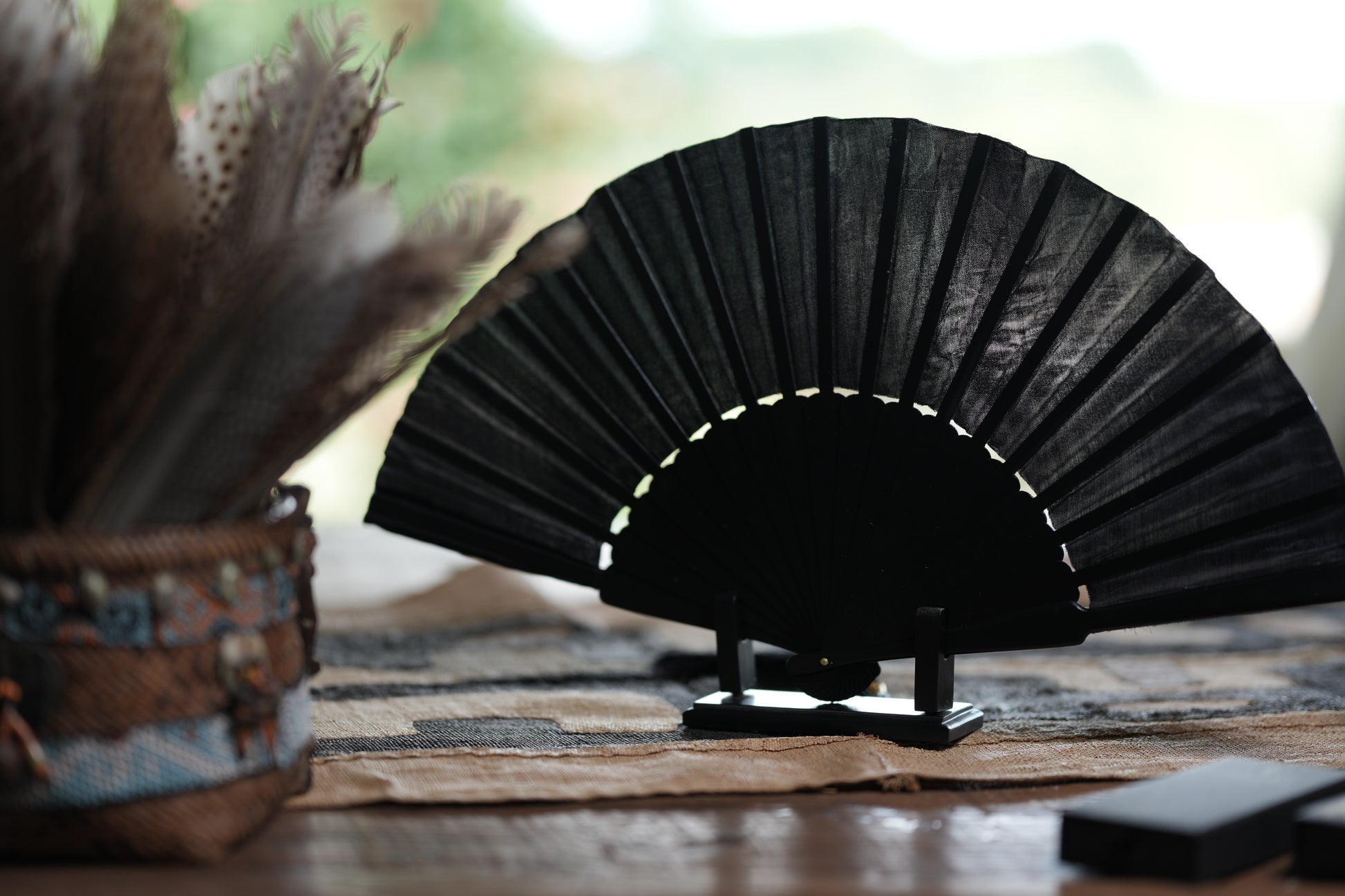 SENSU ANTIQUE JAPANESE FAN