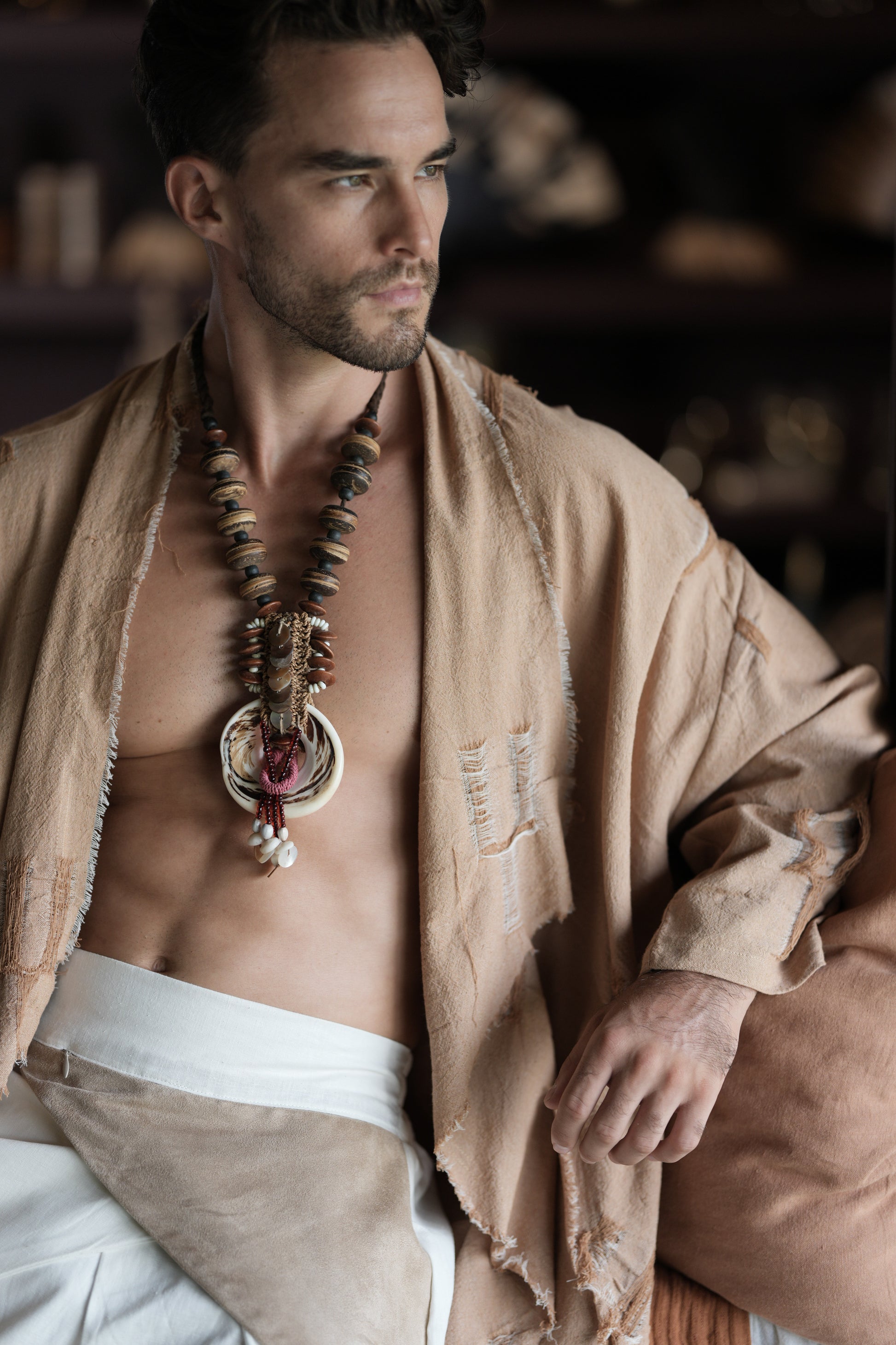 KIMONO DUSTER HANDWOVEN