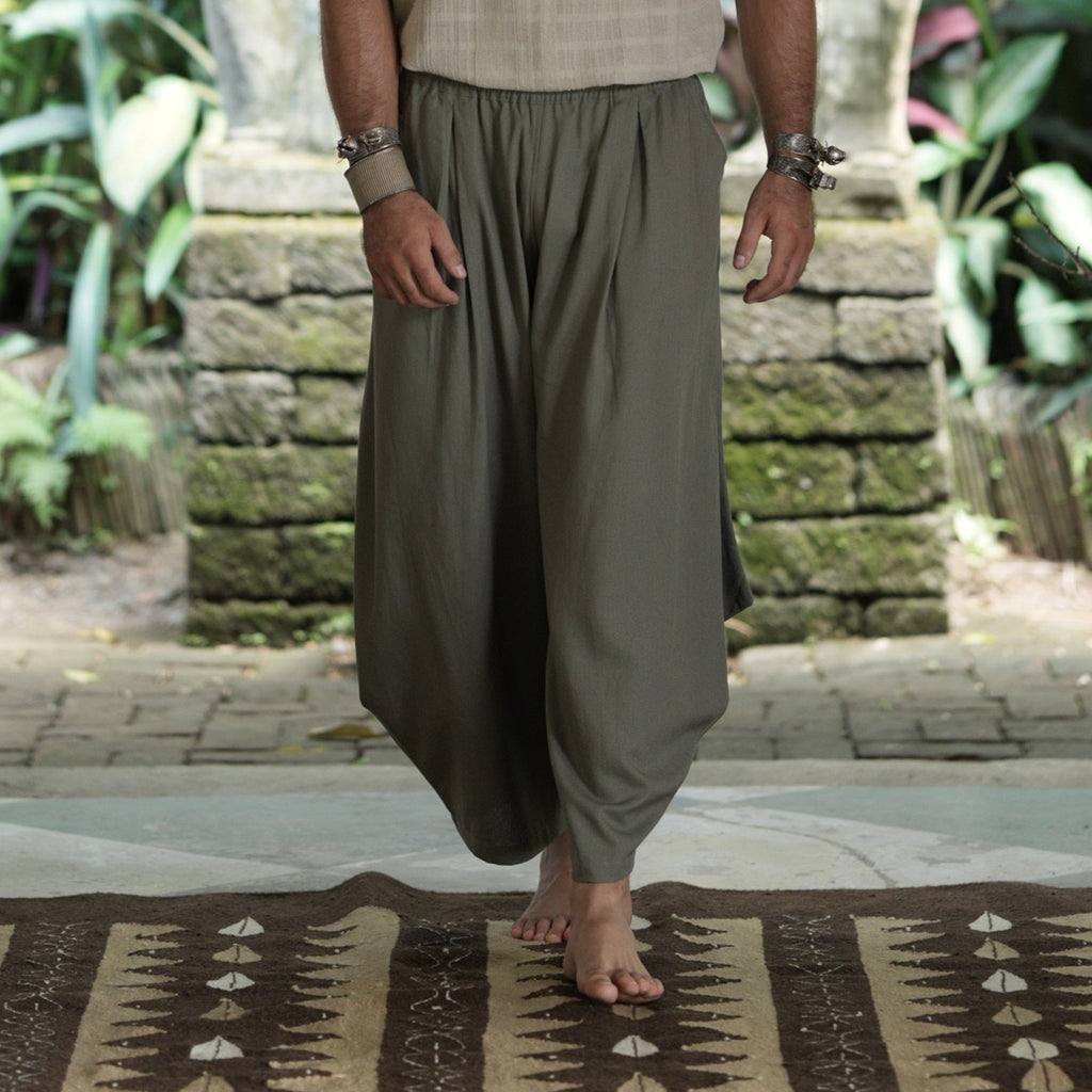 EARTH BALANCE MEN'S HAREM PANTS